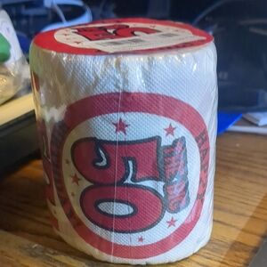 Party Toilet Paper Roll - Red